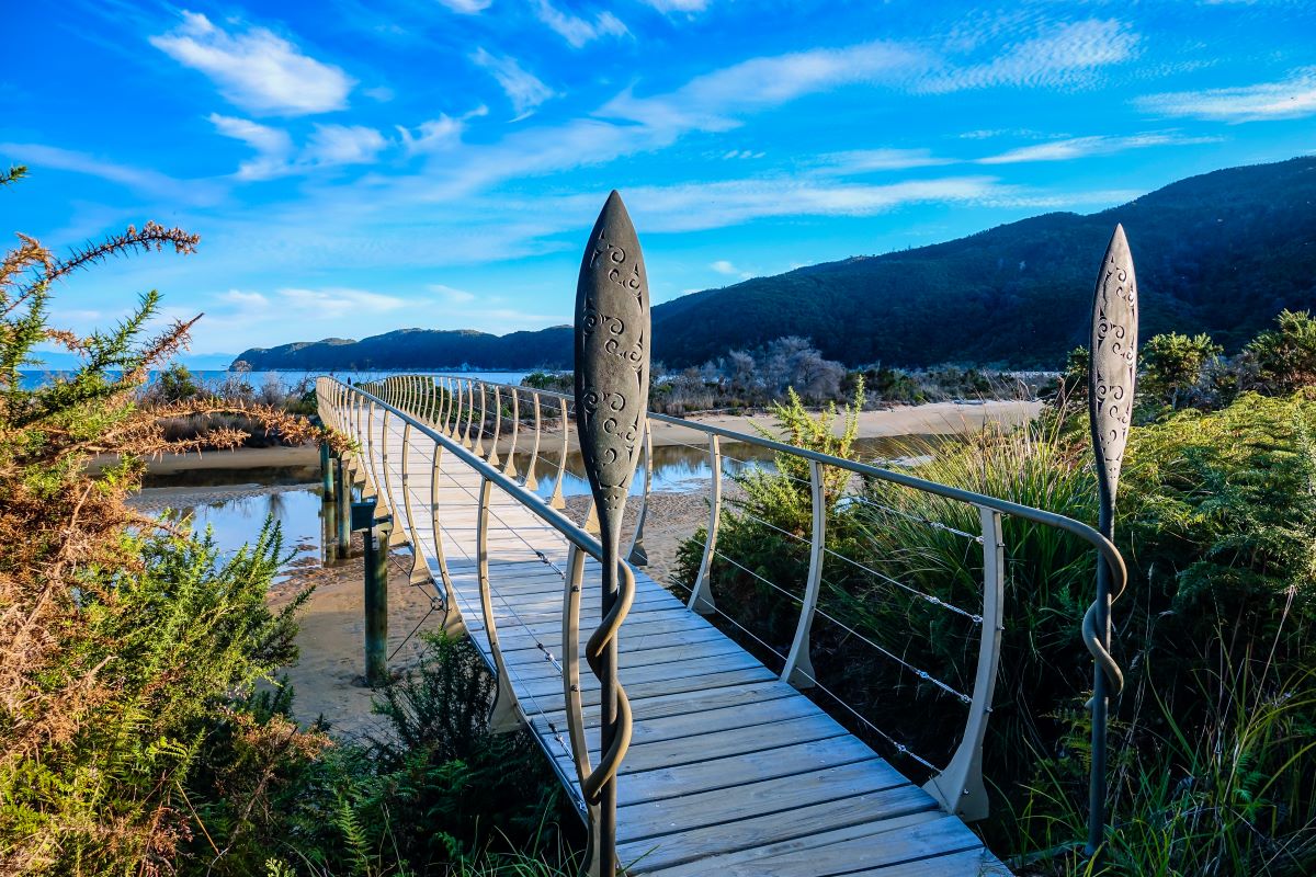 View of the Abel Tasman Coast Track